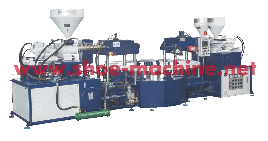 Single, double,three color and crystal plastic injection molding machine