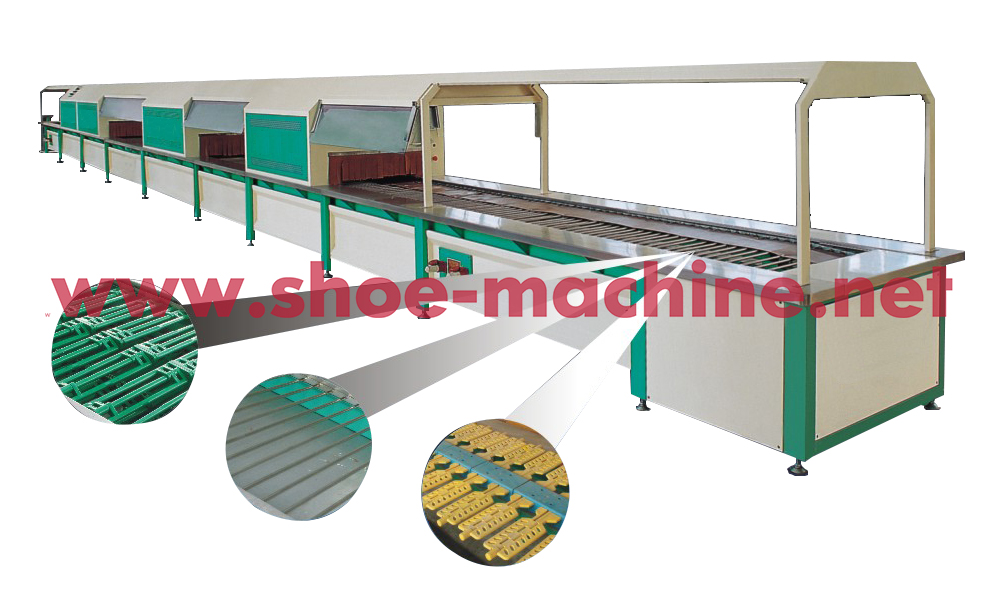 SX-3021 sole-sticking production line