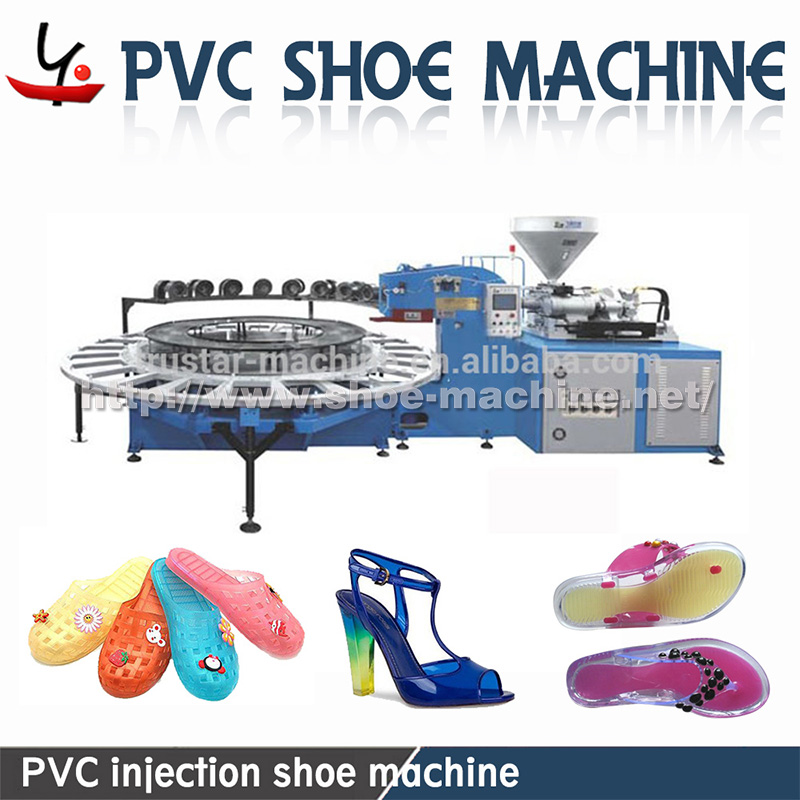FULL AUTOMATIC PVC INJECTION MOULDING MACHINE