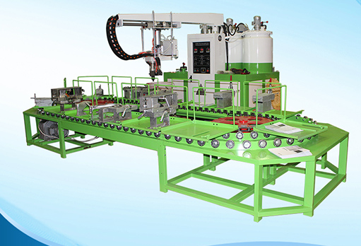 new pu shoe-making machine